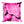 Load image into Gallery viewer, Rosey Pink Square Pillow 18x18
