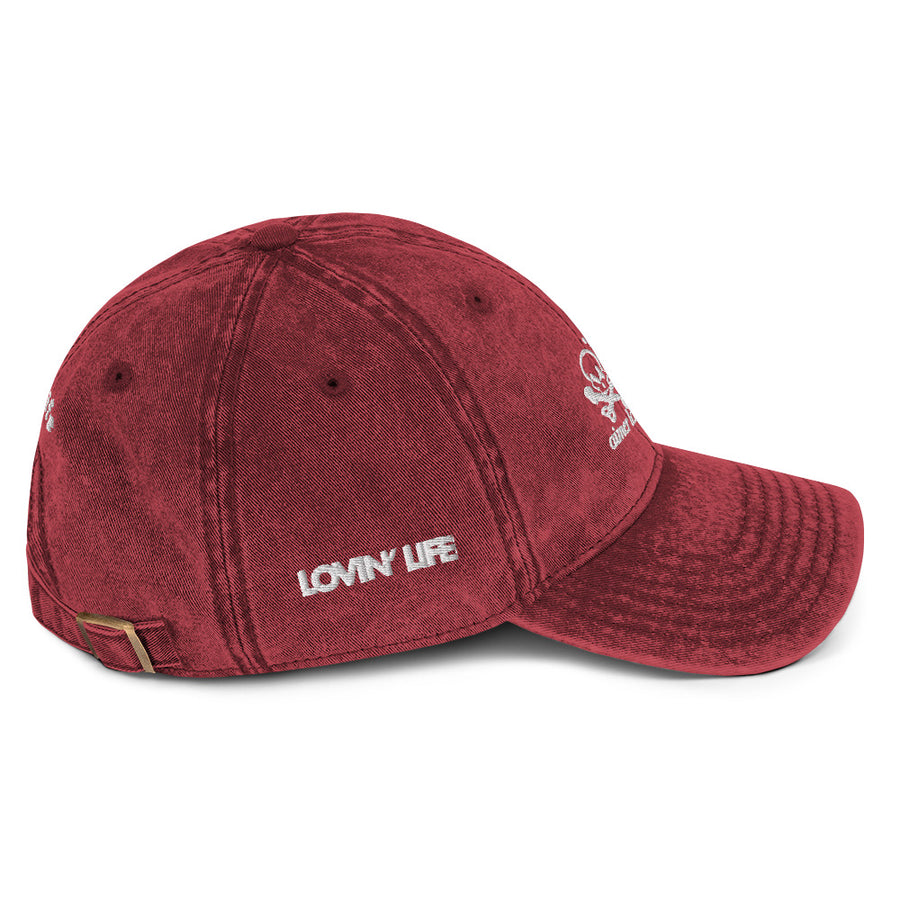 AIMER LA VIE - LOVIN' LIFE - crest - Vintage Cotton Twill Cap