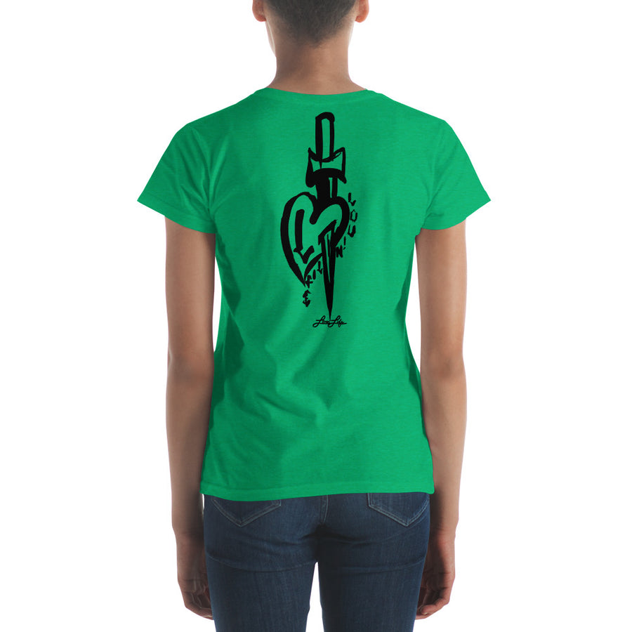 LOVIN’ LIFE - MONEY HEART - Women's fit t-shirt