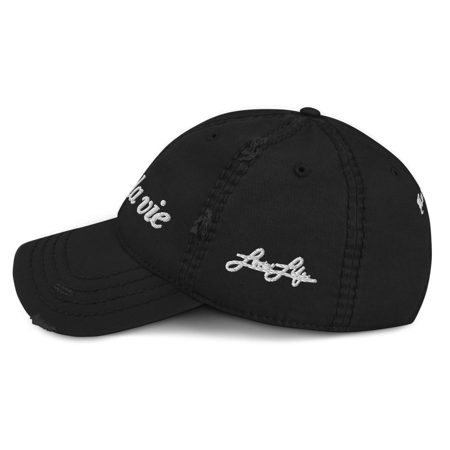 Lovin' Life - AIMER LA VIE - Distressed Dad Hat