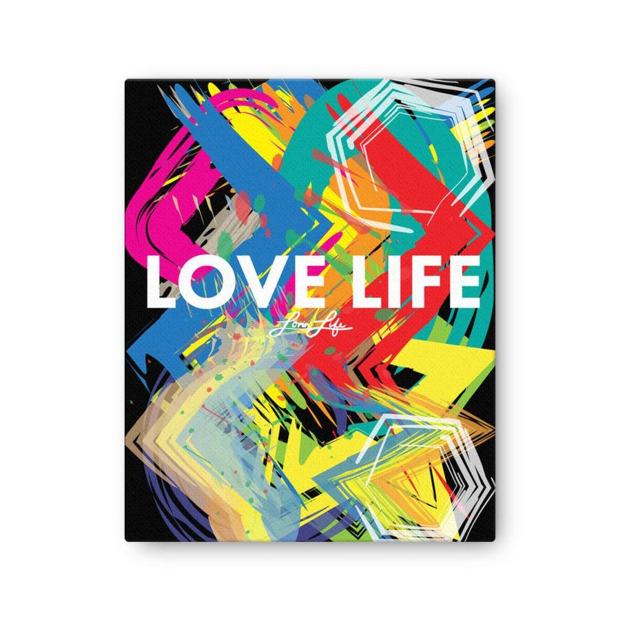 Love Life artsy 16x20 Canvas