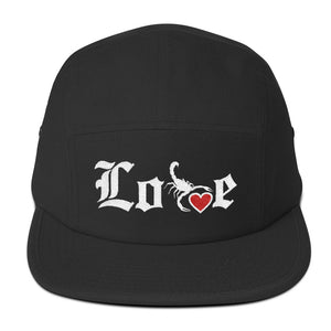 Lovin' Life - SELF LOVE - red heart/white Five Panel Cap