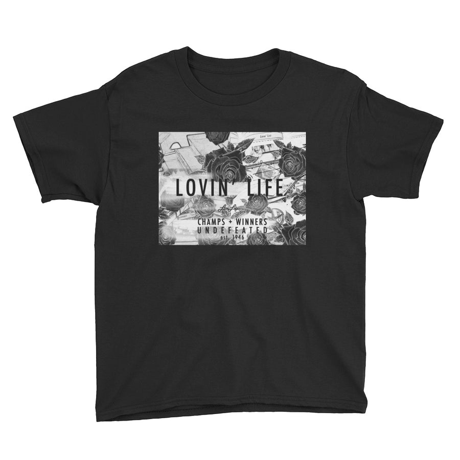 Youth LOVIN' LIFE MEMBERS ONLY W/BLK T-Shirt
