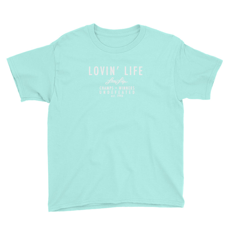 LOVIN' LIFE MEMBERS ONLY Classic Youth Short Sleeve T-Shirt
