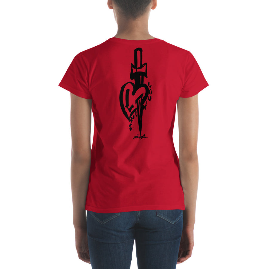 LOVIN’ LIFE - MONEY HEART - Women's fit t-shirt