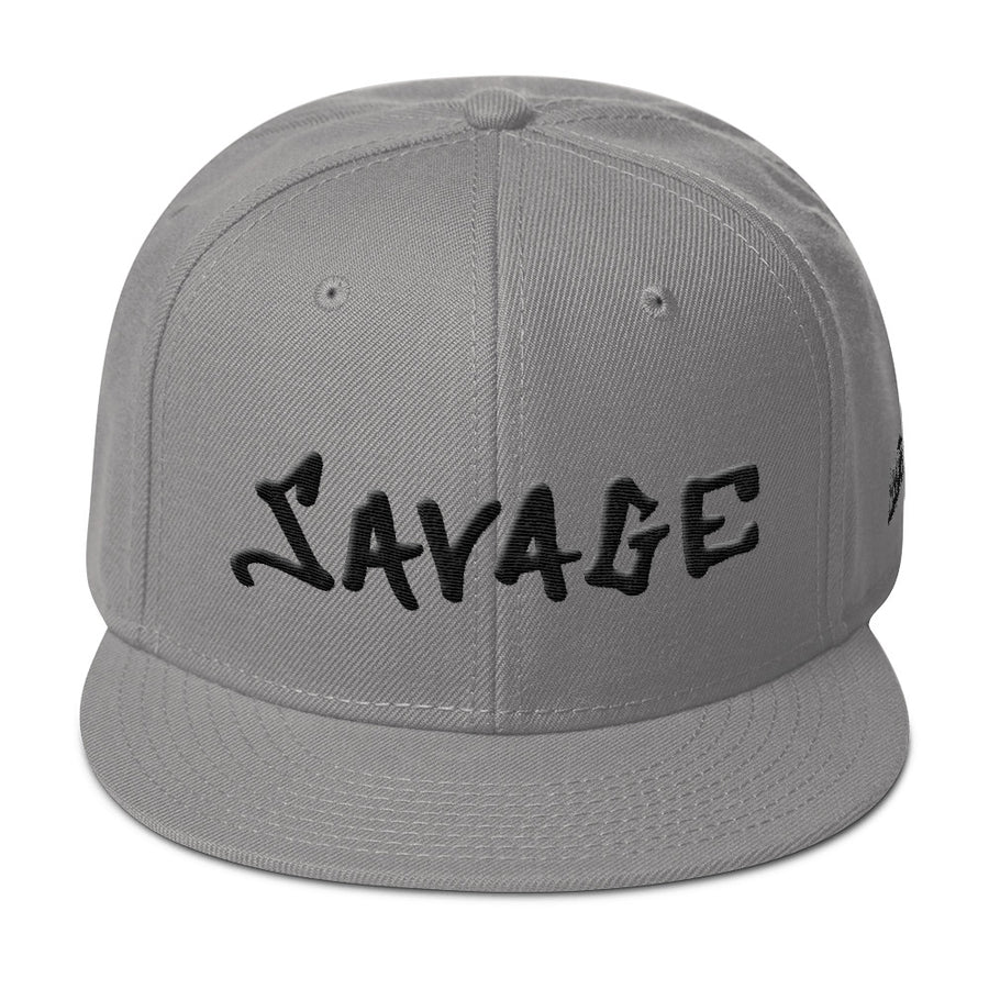 Savage blac 3D-Puff embroidered Snapback