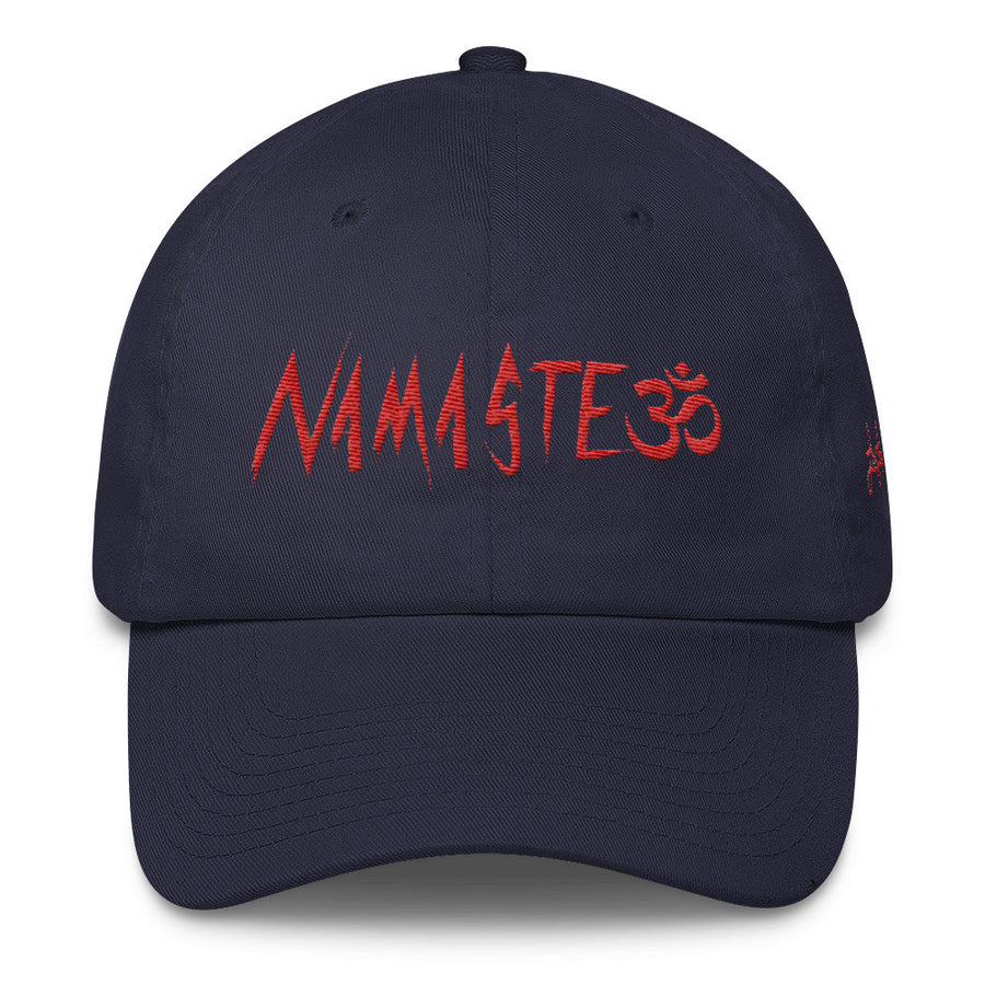 Namaste red DAD hat