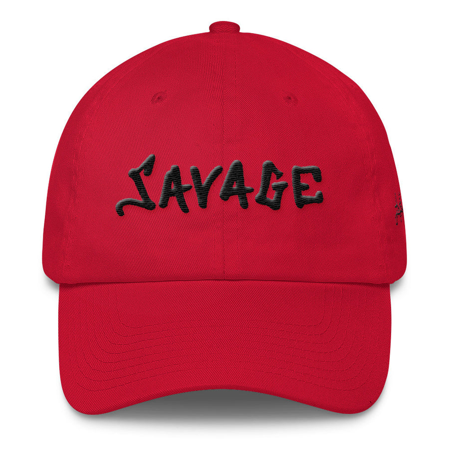 Savage blac 3D-Puff embroidered DAD hat