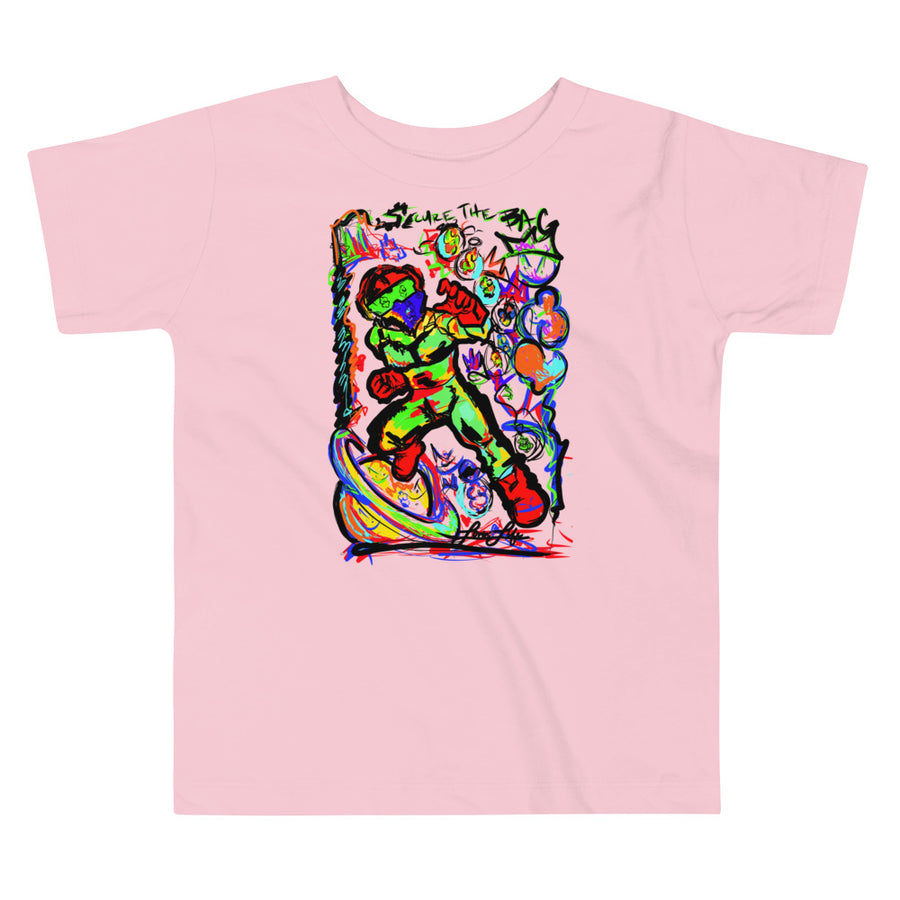 LOVIN' LIFE -BAG RUN 3 - SPACE COLLECTION - Toddler Short Sleeve Tee