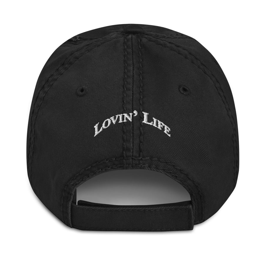 Lovin’ Life Boo!!! Distressed Dad Hat