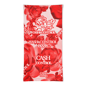 Cash&Control - RED Rosey NECK GAITER