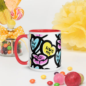 C&C Hearts Mug with Color Inside